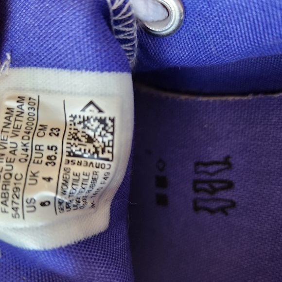 CONVERSE ALL STAR PURPULISH PRINT - Picture 4 of 9